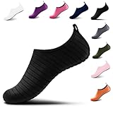 Steppli Badeschuhe Wasserschuhe Strandschuhe Schnell Trocknend Schwimmschuhe Breathable Aquaschuhe...