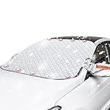 lafo frontscheibenabdeckung für Auto-Eisschutz Autoscheibenabdeckung mit Magnete, Eisschutzfolien,...