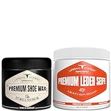 · URBAN Forest · Premium Products Lederseife/Sattelseife 500ml + Schuhwachs 250ml farblos mit...