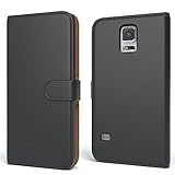 EAZY CASE Tasche kompatibel mit Samsung Galaxy S5/LTE+/Duos/Neo Schutzhülle mit Standfunktion...