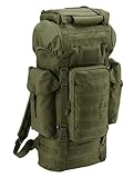 Brandit BUNDESWEHR KAMPFRUCKSACK 65L NEU BW RUCKSACK ARMY ARMEE OUTDOOR TREKKING TASCHE, Farbe:Oliv