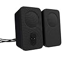 Amazon Basics Computer-Lautsprecher für Schreibtisch oder Laptop , AC-Betrieb (EU-Version), 2...