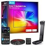 Govee RGBICW TV Hintergrundbeleuchtung 3 Lite mit Fish-Eye Korrekturfunktion Sync für 40-50 Zoll...