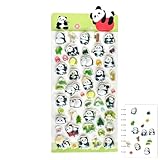 Gonfi 3D Aufkleber - Handyhüllendekorationen, Panda DIY Abnehmbare Abziehbilder, Cartoon-Aufkleber...