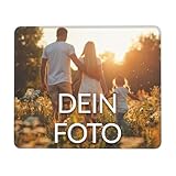 Generisch Bedrucktes Mauspad mit Foto, (4 Größen), Mousepad selbst gestalten, Mousepad für Büro...