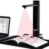 Savornest K2 Dokumentenscanner 23 MP: Automatisches Flachrechnen bis zum A3-Format Buchscanner OCR...