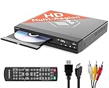 Region Free DVD Player HDMI für Fernseher | Mini DVD Player für TV | DVD-CD Spieler | DVD-Player...