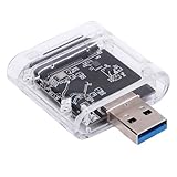 Plyisty NVME M.2 SSD -Gehäuse, USB C 3.0 Hochgeschwindigkeitsfall für 2 TB MSATA SSD, ABS -Shell...
