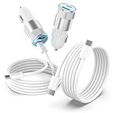 48W Zigarettenanzünder Auto Ladegerät USB C Adapter, Autoladegerät, Mini Kfz Ladegerät, Car...