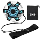 GHB Fußball Kick Trainer Solo Fussball Trainingszubehör Kinder Fußball Training Verstellbar...