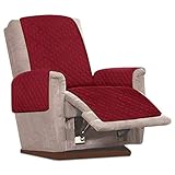 JTWEB Sesselschoner Sesselauflage Relax mit rutschfest, 1 Sitzer Sesselschutz Sofaüberwurf mit 2.5...