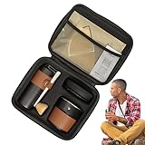 Kaffee-Set, Kaffeemühlen-Set, Getränkebrüh-Set, kompakt und tragbar, manuelles Mahlwerk im...