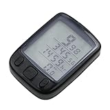 Ravcerol Digitaler Fahrradtacho | Multifunktionaler digitaler Fahrradcomputer | Fahrradzubehör...