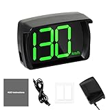 Digitaler Auto Tachometer,Auto HUD Headup Display,Geschwindigkeitsmesser,with GPS Chipsatz für...