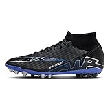 Nike Herren Mercurial Superfly 9 Academy Sneaker, Black/Chrome-Hyper royal, 44 EU