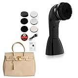 1/2 Set Shoe Shiner Machine - 6 Bürstenköpfe Schwarz Schuhe Polierer, Schuhputzer Staubreiniger |...