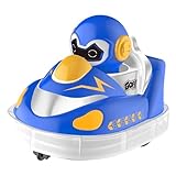 RC Auto - RC Auto Mit Stoßstange | Mit Licht Und Sound Spielzeug Kampffahrzeuge Für Stuntfahrten...