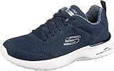 Skechers Damen Skech-AIR Dynamight Fast Brake Sneaker, Navy Mesh/White Trim, 39 EU