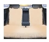 SZOMH Autositzbezug Plüsch Autositz bedeckt Winter Auto Sitzbezug Kissen Innensitze Teppiche...