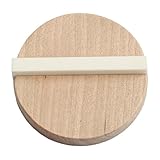 Kalokairi Bridge Gitarrensattel Ersatzset mit Resonator Biscuit Sattel für Akustikgitarre,...