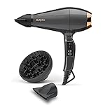 BaByliss Italian Air Pro 2200, Grau, AC-Motor, 2200 W Leistung, Ionen-Technologie, 6719DE