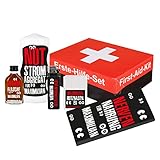 Lustapotheke® Blackout Notfallbox/Scherzartikel/mit Wunschname / 5-teilig