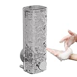 Seifenspender zur Wandmontage, nachfüllbare Shampooflasche, 450 ml, manuelle Pumpe,...