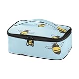 voucong Lunchtasche für Damen, Cartoon-Biene, Picknick-Tasche, Lonchera de Trabajo para Mujer