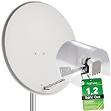 [ Test SEHR GUT, Note 1.2 *] ZEHNDER LNB Wetterschutz Kappe für 2 LNBs, LMB Wetterschutzkappe...