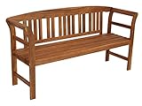 DEGAMO Landhausbank Gartenbank Rosario aus Akazienholz geölt, 3-sitzig 157cm, FSC®-Zertifiziert