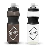 GEMFUL Sports Fahrrad Trinkflasche 750ml BPA Frei Wasserflasche zum Radfahren & Fitness