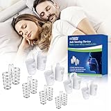8 Stück Schnarchstopper,Nasenspreizer,Nasenspreizer Besser Atmen,Nasenatmungsdilatator,Anti...
