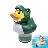 Pool Chlor Tabs Schwimmer - Schwimmbad Chlor Floater | Niedliches Cartoon-Design Pflege Zubehör...