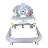4 in 1 Lauflernhilfe, Lauflernwagen, Baby Walker, Licht & Rädern, Gehfrei Baby ab 6 Monaten, 12kg...