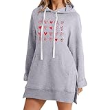 Damenmode Hose mit Print unten Jogginghose Taschen Hohe Taille Sportliche Gym Athletic Fit Jogger...