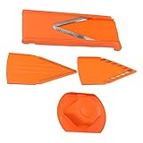 Hand-Gemüseschneider-Set mit V-Klinge, verdicktes ABS-Material, rutschfest, stabil, manueller...
