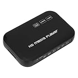 VBESTLIFE 1080P Video-Player HDMI VGA, Media Player Multimedia-Player mit USB-Schlüsselhalter,...