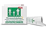 TravelJhon Einweg-Urinal aus Papier, unisex, 4 Stück