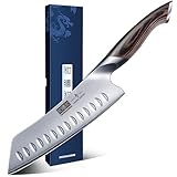 HOSHANHO Santoku Messer, Japanische Küchenmesser Kochmesser Profi Messer, AUS-10 Scharfe...