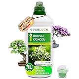 Purgrün® Bonsai-Dünger 1 Liter – Spurennährstoffe für gleichmäßiges Wachstum – Fördert...
