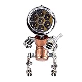 3D Metall Steampunk Puzzle Modell Bausatz, 3D Steampunk Tischlampe im industriellen Stil, DIY...