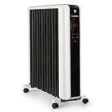 Klarstein Thermaxx 2500 Ölradiator - elektrische Heizung, 2500 Watt Leistung, 5-35 °C, spezielle...