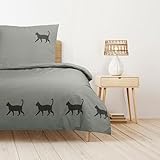 Trautesheim Bettwäsche Set mit Motiv – Bettwäsche 135x200cm mit Kissenbezug 80x80cm –...