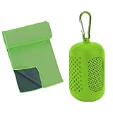 Eishandtuch für den Hals, Reisehandtuch aus Polyesterfaser, tragbare Yoga-Handtücher,...