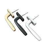 GPDNBIEU, 1 Stück Vierkant-Fenstergriff aus Aluminium, 7 x mm, for Heimwerkerbedarf(Silver)