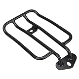 H-YEEU Motorrad Gepäckträger Solo Sitz Gepäckträger Gepäckregal fit für Harley Sportster XL...