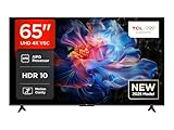 TCL 65V6C 65 Zoll Direct LED TV, 4K HDR Fernseher, Smart TV mithilfe von Google TV (Dolby Audio,...