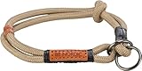 TRIXIE Zug-Stopp Hundehalsband BE Nordic L Sand/schwarz– bequemes Hundehalsband große Hunde mit...