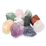 Wassersteine Premium Mischung | 10 Stück beliebte Steine für Edelsteinwasser | 100% Natursteine...