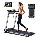 JOROTO Laufband, klappbares Laufband für Zuhause, App-Funktion, LED-Display & Laufbänder mit 9...